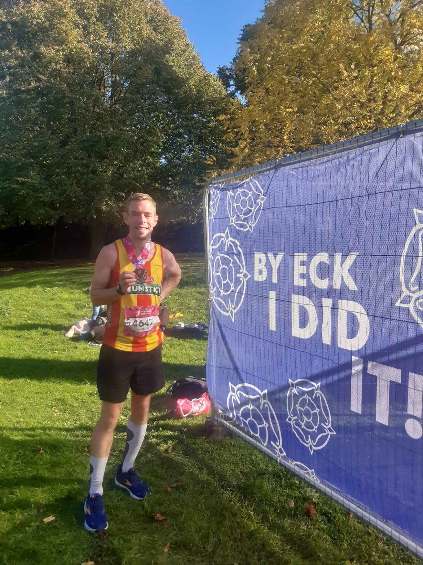 Chris Limmer, Yorkshire Marathon, 2023
